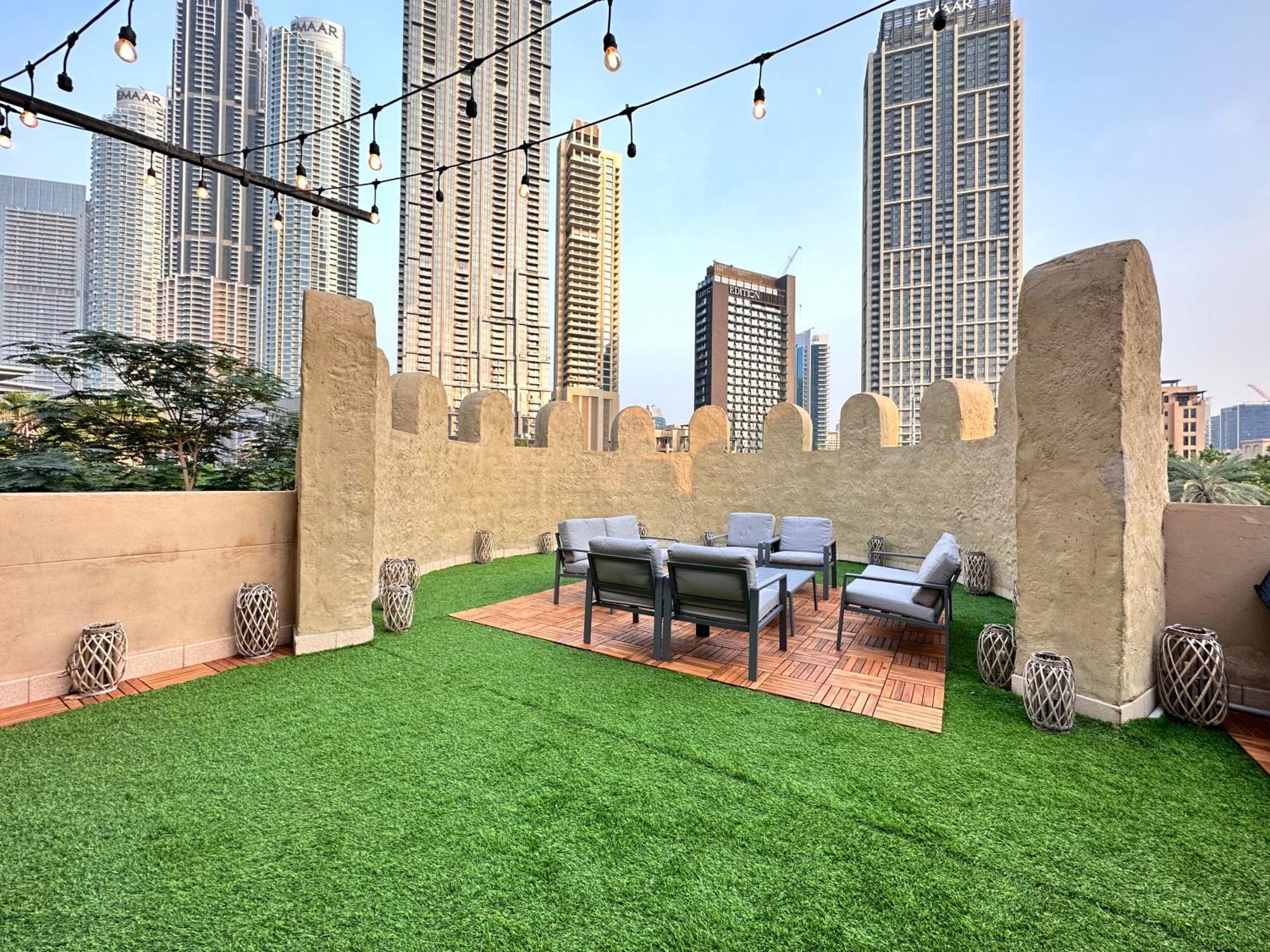 Durrani Homes: Garden Oasis At Souk Al Bahar With Jacuzzi Apartment Dubai